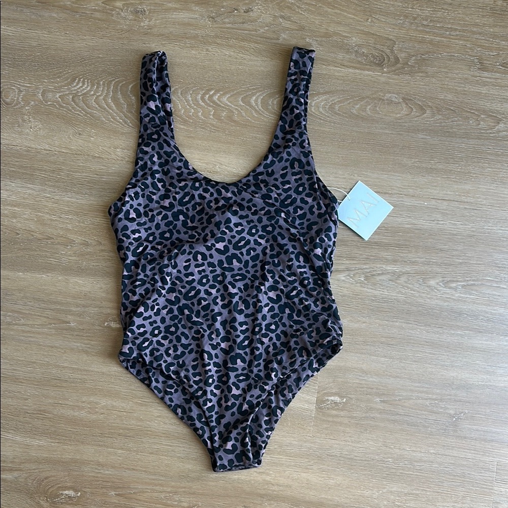 MAI underwear deluxe Bonita Bodysuit, color Panther, size Medium